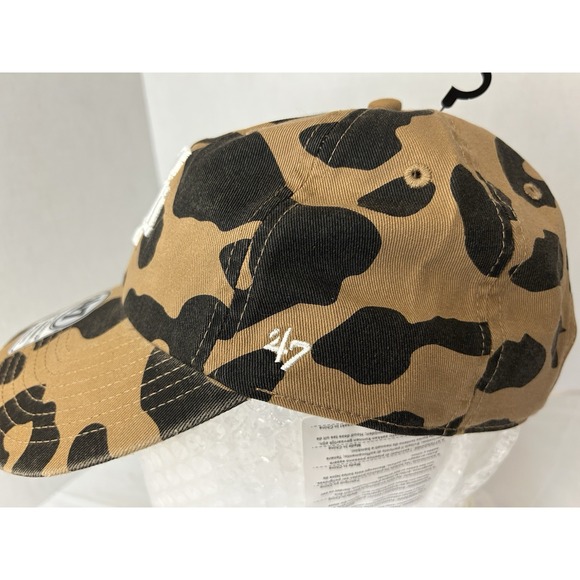 '47 Texas A&M Aggies Brown Rosette Clean‎ Up Womens Adjustable Baseball Hat Cap - Picture 3 of 10